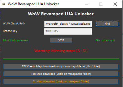 WOW Revamped LUA Unlocker